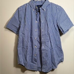 Ralph Lauren Boy’s Blue and White Plaid Shirt